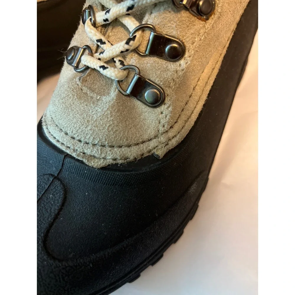 Itasca Granite Peak Insulated Snow Winter Boots Women 7 Tan/Pink Ski Gorpcore‎